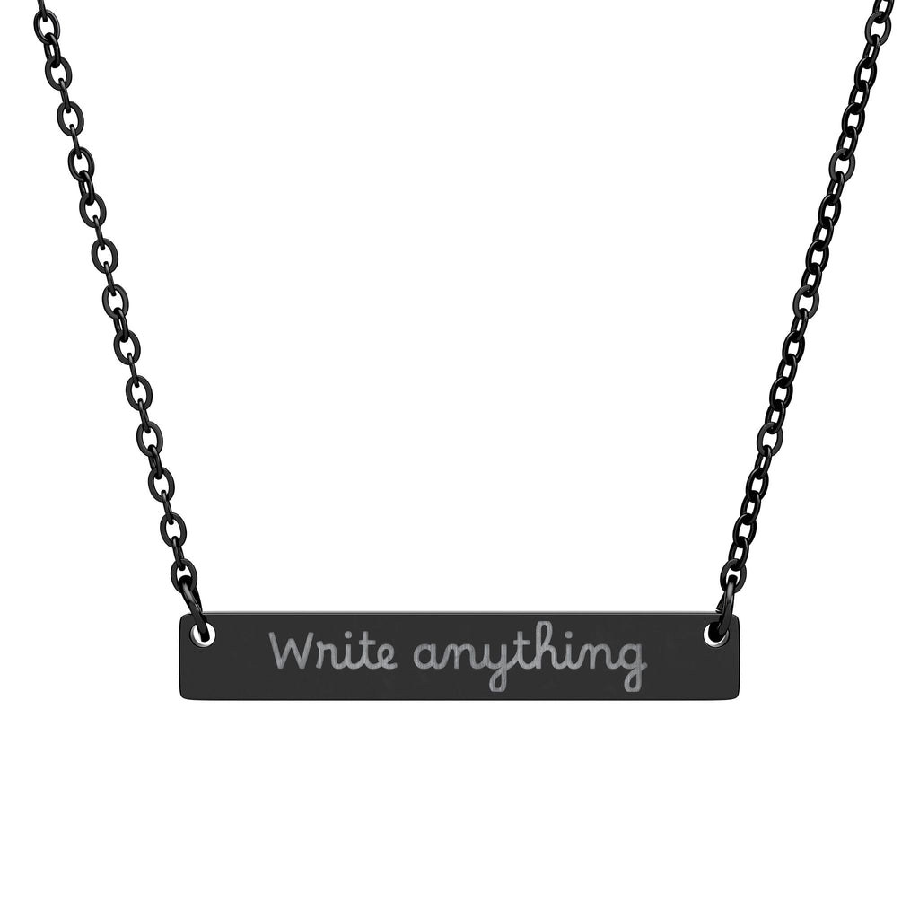 Customizable Engraved Necklace