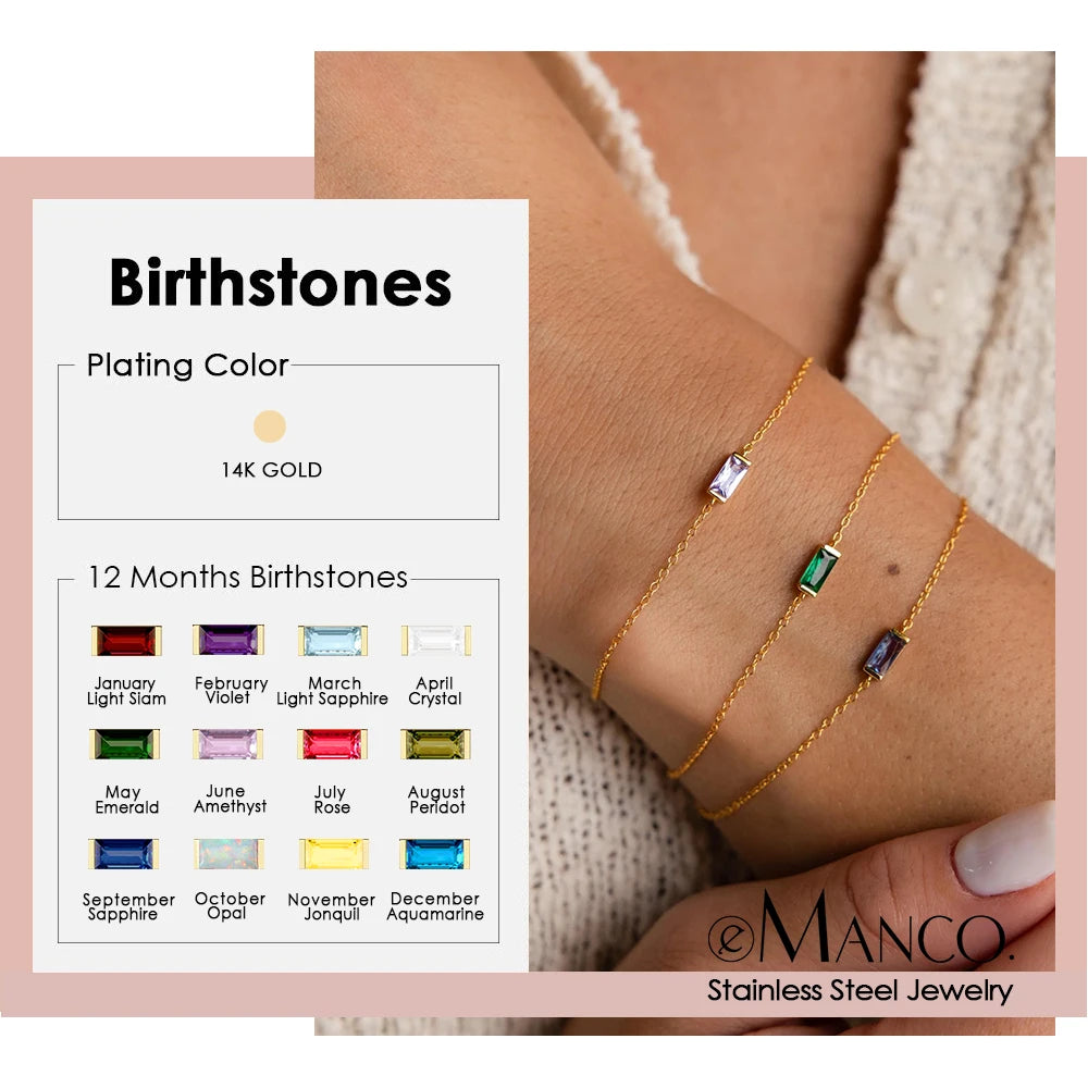 Signature Birthstone Bracelet