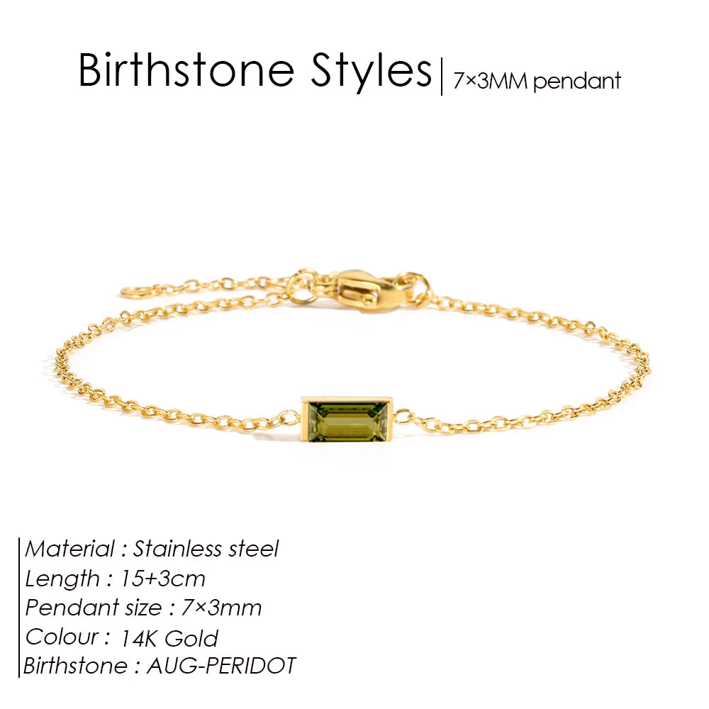 Signature Birthstone Bracelet