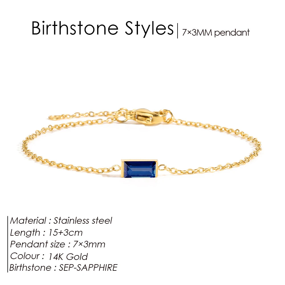 Signature Birthstone Bracelet