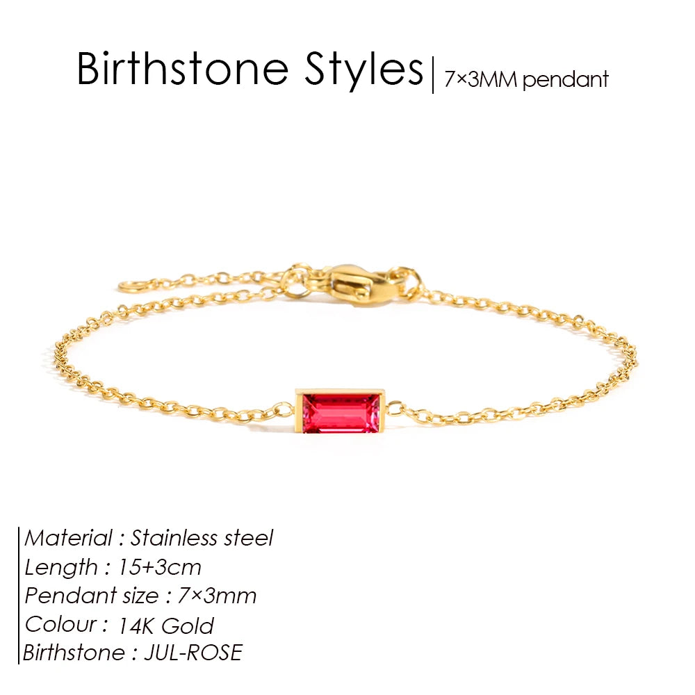 Signature Birthstone Bracelet