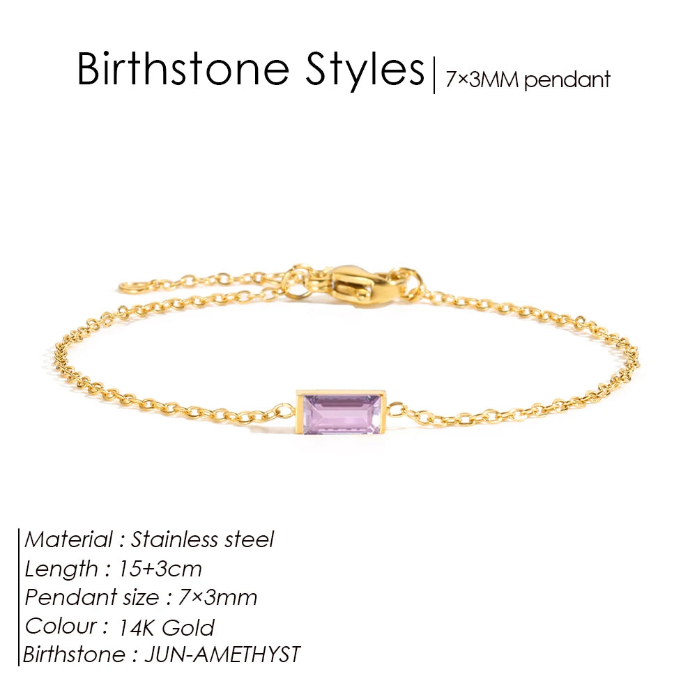 Signature Birthstone Bracelet