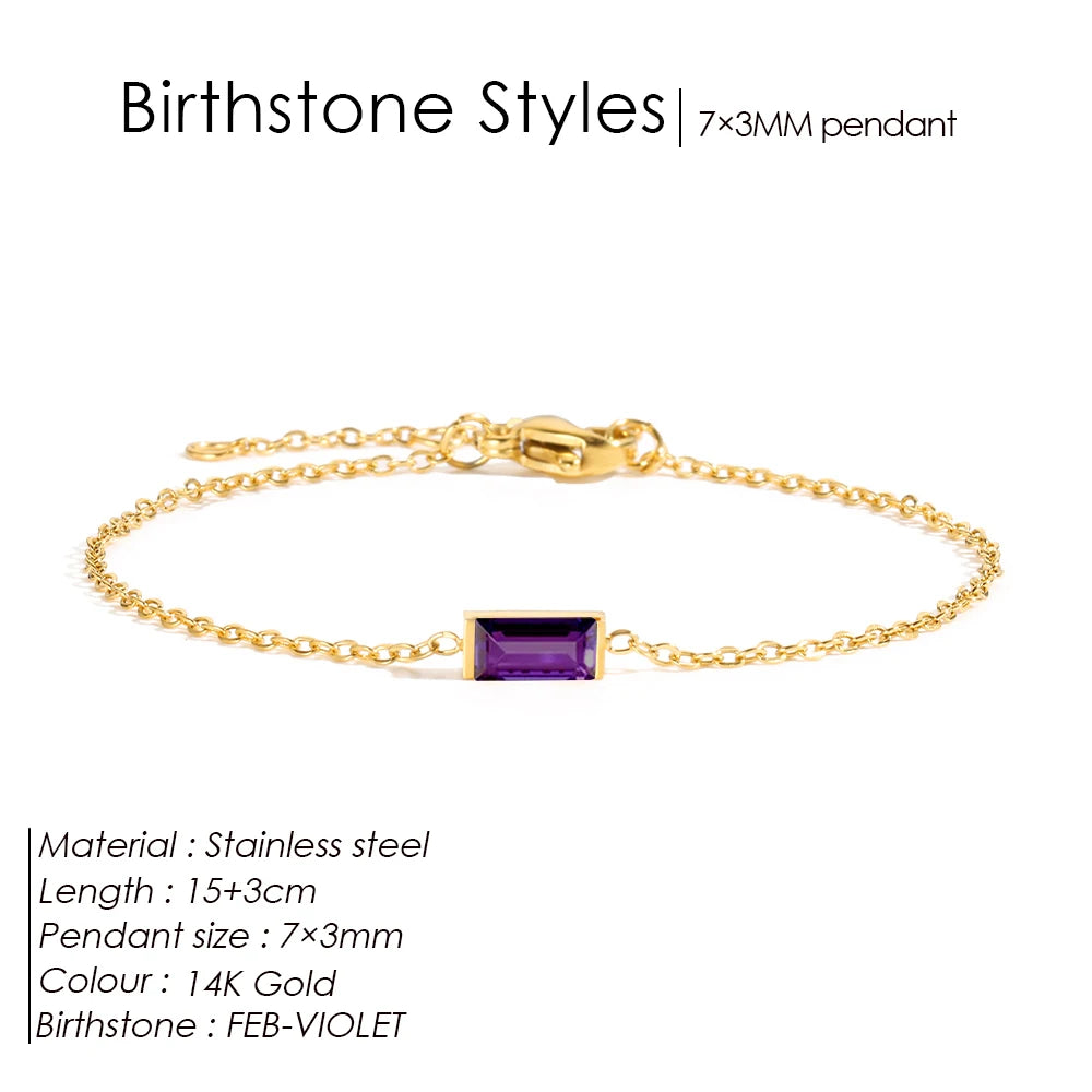Signature Birthstone Bracelet