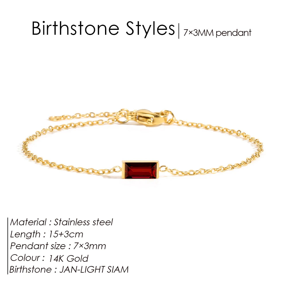 Signature Birthstone Bracelet