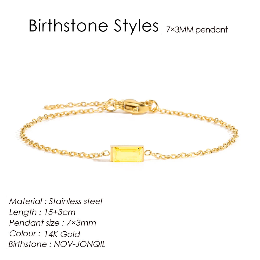 Signature Birthstone Bracelet